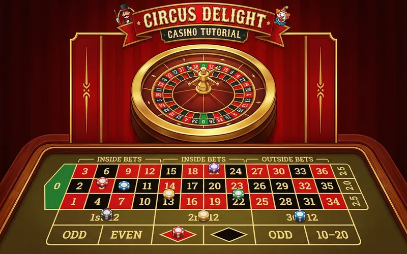 Tutorial de Roleta - Tipos de Apostas no 166bet